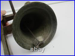 Antique 1916 Brass Bell From The Palace Modena Wein III, Beatrixgasse, Austria