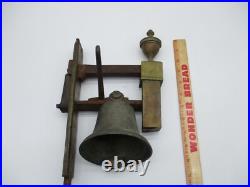 Antique 1916 Brass Bell From The Palace Modena Wein III, Beatrixgasse, Austria