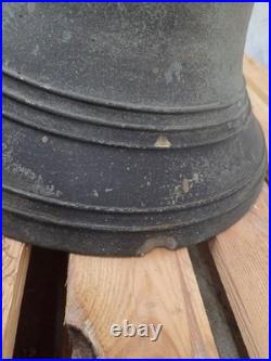 Antique 1918 Meneely Bronze Bell Church School 92lbs