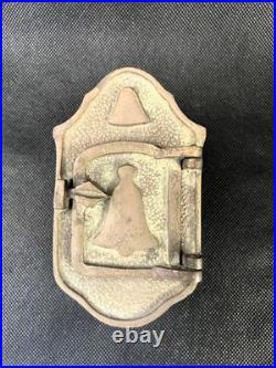 Antique 1920's EraBrassSPEAKEASYDoor Knocker withPeep HoleUnique Bell Design