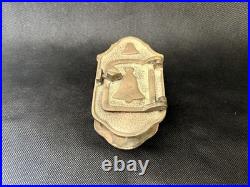 Antique 1920's EraBrassSPEAKEASYDoor Knocker withPeep HoleUnique Bell Design Antique 1920's EraBrassSPEAKEASYDoor Knocker withPeep HoleUnique Bell Design