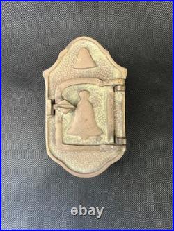 Antique 1920's EraBrassSPEAKEASYDoor Knocker withPeep HoleUnique Bell Design Antique 1920's EraBrassSPEAKEASYDoor Knocker withPeep HoleUnique Bell Design