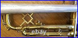 Antique 1935 H. N. WHITE CO. King Silvertone Trumpet #174065 Sterling Silver Bell
