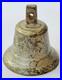 Antique 19th Century Bronze Bell Vintage Hand Bell 3.7/9.5cm 344g