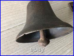 Antique 19th Century Servants / Store / Shop Front Door Brass Bell