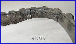 Antique 19th century handmade quality leather strap brass sleigh bells belt set
