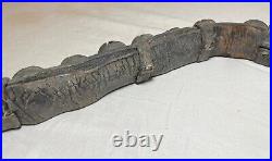 Antique 19th century handmade quality leather strap brass sleigh bells belt set