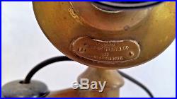 Antique AMERICAN BELL, AT&T BRASS CANDLESTICK Telephone ROTARY Dial PN. 1141332315