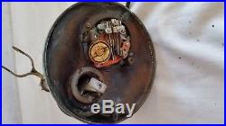 Antique AMERICAN BELL, AT&T BRASS CANDLESTICK Telephone ROTARY Dial PN. 1141332315