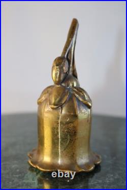 Antique Art Deco Peerage Brass Servant Service Canterbury Bell Rd 823172 England