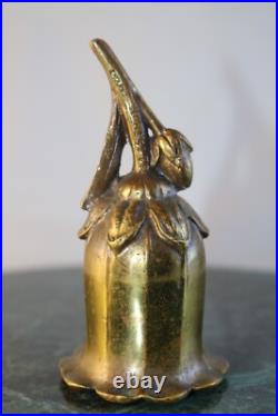 Antique Art Deco Peerage Brass Servant Service Canterbury Bell Rd 823172 England