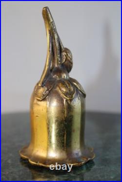 Antique Art Deco Peerage Brass Servant Service Canterbury Bell Rd 823172 England