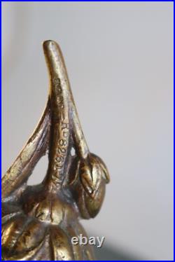 Antique Art Deco Peerage Brass Servant Service Canterbury Bell Rd 823172 England