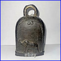 Antique Asian Bronze Elephant Bell