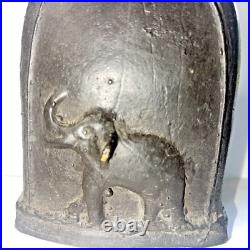 Antique Asian Bronze Elephant Bell