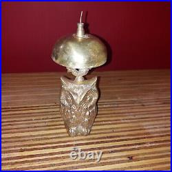 Antique BRASS OWL BELL Hotel Check-In From The 1800's