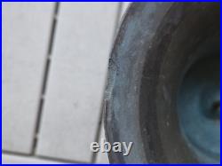 Antique BRONZE MISSION BELL, Large Spanish Colonial Brass Church No CLAPPER