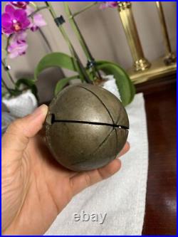 Antique Bell Chime Dinner School Temple RARE Vintage Beauty HEAVY
