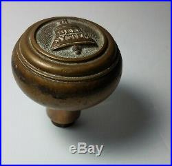 Antique Bell System Office Brass or Bronze Door Knob Telephone RARE