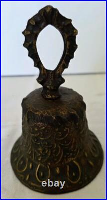 Antique Bell good condition, still has original bronze bell inside, rings lovely