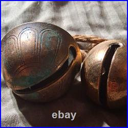 Antique Bells 1 Threw 11 Numberd Verry Old Cortel Brass