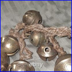 Antique Bells 1 Threw 11 Numberd Verry Old Cortel Brass