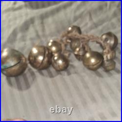 Antique Bells 1 Threw 11 Numberd Verry Old Cortel Brass
