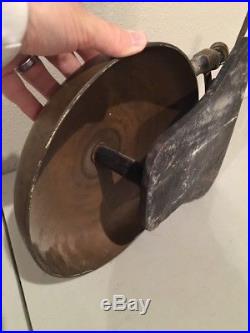 Antique Bevin Brass Boxing Ring Bell 10 Functions Well
