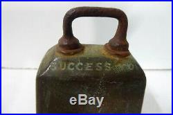 Antique Brass Bell Success To Horse Teams J&b 3 Inch Cow Bell