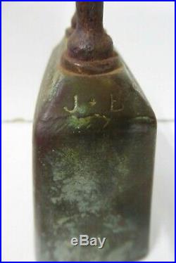 Antique Brass Bell Success To Horse Teams J&b 3 Inch Cow Bell