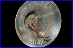Antique Brass Bell With Nice Sound 8 Base Fire Truck Engine Ships Bell