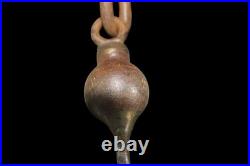 Antique Brass Bell With Nice Sound 8 Base Fire Truck Engine Ships Bell