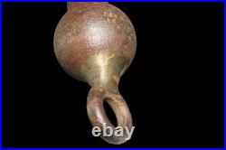 Antique Brass Bell With Nice Sound 8 Base Fire Truck Engine Ships Bell