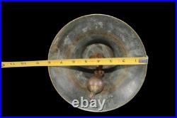 Antique Brass Bell With Nice Sound 8 Base Fire Truck Engine Ships Bell