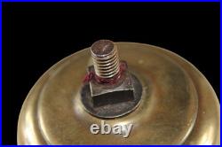 Antique Brass Bell With Nice Sound 8 Base Fire Truck Engine Ships Bell