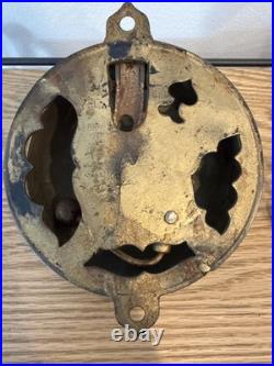 Antique Brass/Bronze 1879 Doorbell Eastlake Style With Mechanical Mechanism