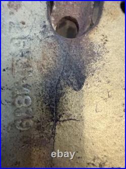 Antique Brass/Bronze 1879 Doorbell Eastlake Style With Mechanical Mechanism