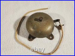 Antique Brass/Bronze Boxing Fire Alarm Bell Spring Loaded Mechanical Arm