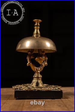 Antique Brass Concierge Bell