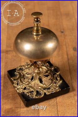 Antique Brass Concierge Bell