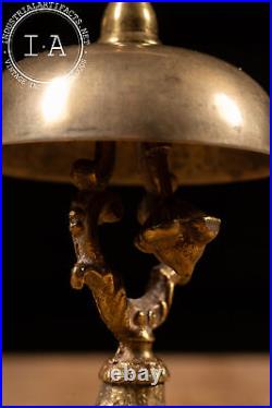 Antique Brass Concierge Bell