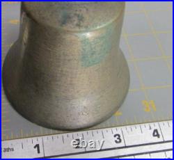 Antique Brass Cow Farm Collar Bell Goat withLeather Strap Hand 100% original