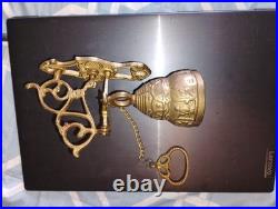 Antique Brass Dinner Bell/Doorbell