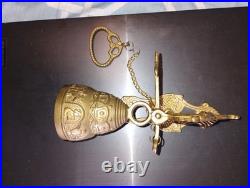 Antique Brass Dinner Bell/Doorbell