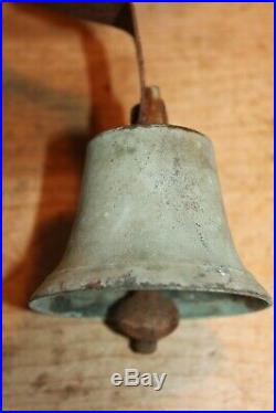 Antique Brass DoorServantsButlersShop Bell