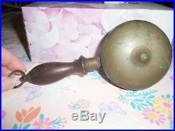 Antique Brass Fire Alarm Muffin Bell Rare Works Too Check it Out LOOK