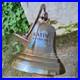 Antique Brass Handmade Wall-Mounted Ship Bell 11Large Nautical Ship's Boat Bell