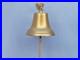 Antique Brass Hanging Ship's Bell 18