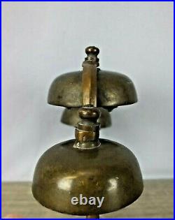 Antique Brass Horse Terret Bells for Hames Collar Mount Parade Carriage Sleigh