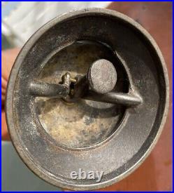 Antique Brass & Iron Victorian Hotel Desk Kitchen Counter Bell-Hop Service Store
